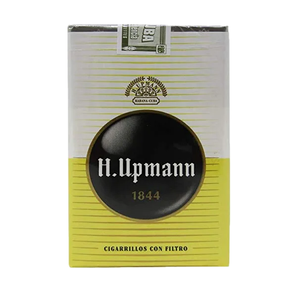 Fondo de H. Upmann Cartón Cigarrillos eliminado Cigarros H Upmann con Filtro