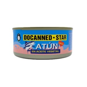 Atún en aceite vegetal Docanned Star (140 g / 4.9 oz)