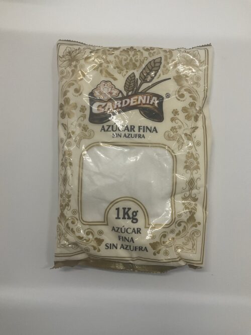 Azúcar Fina Sin Azufra Gardenia 1Kg