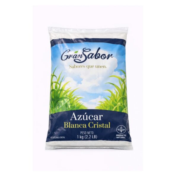 Azúcar Blanca Cristal Gran Sabor 1Kg