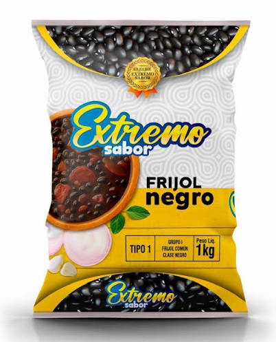 Frijol Negro Tipo 1 Extremo 1Kg
