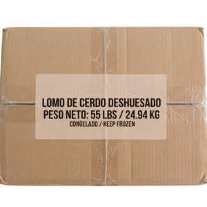 Lomo de Cerdo Deshuesado (55LB)