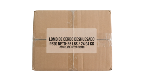 Lomo de Cerdo Deshuesado (55LB)