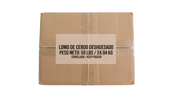 Lomo de Cerdo Deshuesado (55LB)