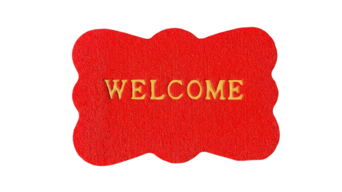 Alfombra de Entrada WELCOME Rojo Alfombra de Entrada WELCOME - Roja