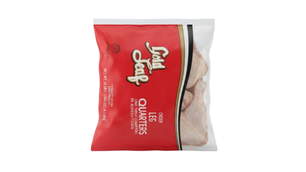 Paquete de Cuarto de Pollo Gold Leaf (10lb)