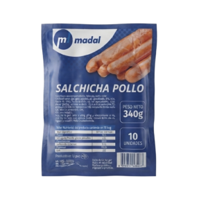 Salchicha de Pollo Madal (340g)