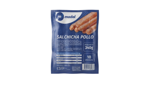 Salchicha de Pollo Madal (340g)