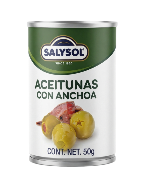 Aceitunas con Anchoas SALYSOL (50g)