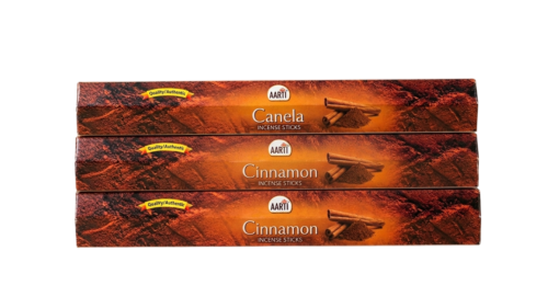 Incienso Aarti en Varillas (Aroma Canela  Cinnamon)