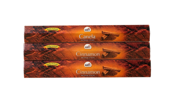 Incienso Aarti en Varillas (Aroma Canela  Cinnamon)