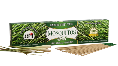 Incienso Repelente contra Mosquitos con Limoncillo
