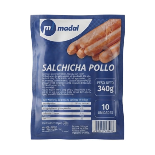 Salchicha de Pollo Madal (340g)