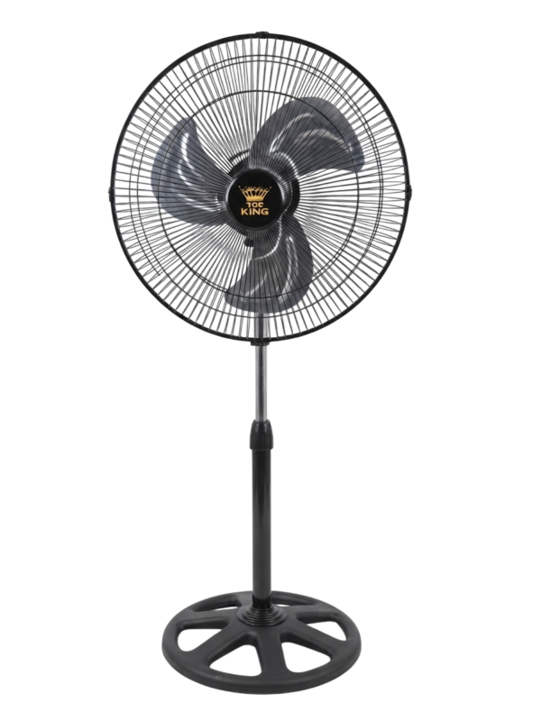Ventilador de Pie Negro Top King