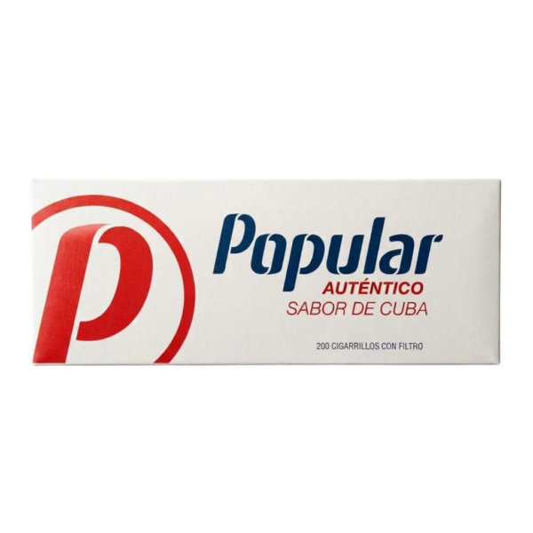 Paquete de Cigarros Popular Auténtico Con Filtro (10u)